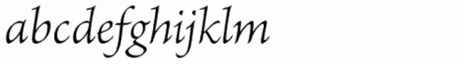 Brioso Pro Light Italic
