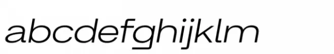 Britanica Semi Extended Italic