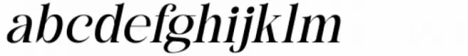 British Classical Light Italic