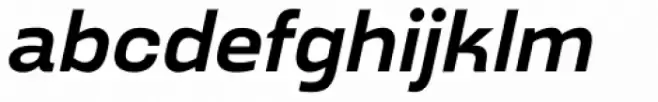 Broadside Demi Bold Extended Italic
