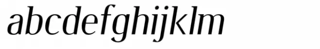 Burdigala Semi Serif Medium Italic