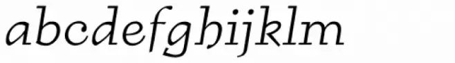 Burgstaedt Antiqua Italic