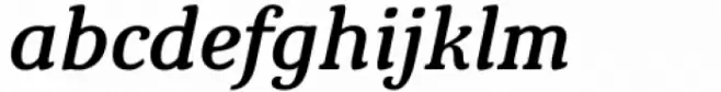 Calm Gray Bold Italic