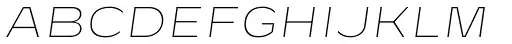 Cannon SC Extralight Italic