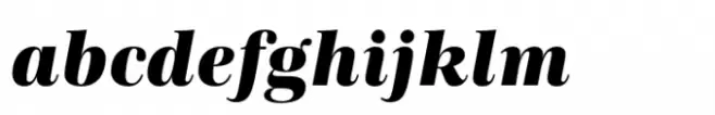 Carmay Extrabold Italic