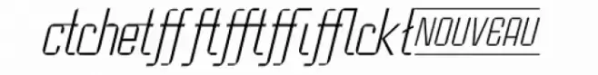 Case Study No One Light Italic Alternate