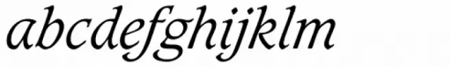 Caxton Light Italic