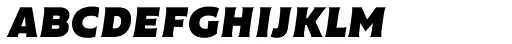 Cenzo Flare Black Italic