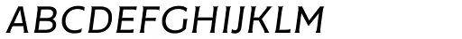 Cenzo Flare Light Italic