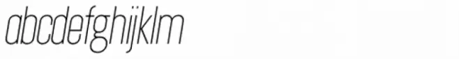 Chairdrobe Thin Italic
