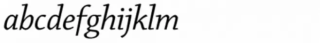 Chaparral Pro Display Italic