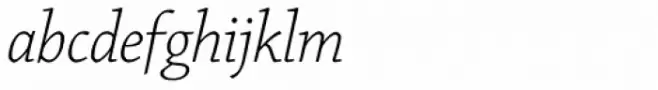 Chaparral Pro Display Light Italic