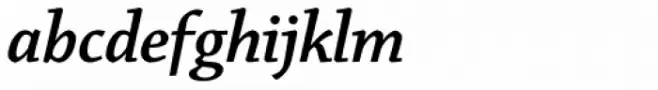 Chaparral Pro Display SemiBold Italic