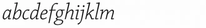 Chaparral Pro SubHead Light Italic