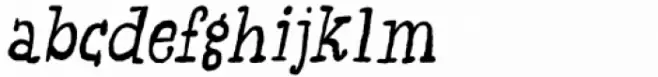 Chunky Dressing Italic