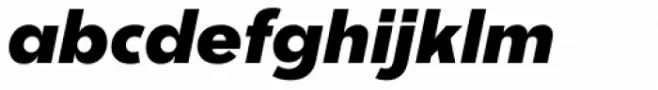 Churchward Legible ExtraBold Italic