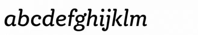 Circe Slab A Medium Italic