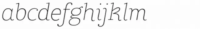 Coats Light Italic