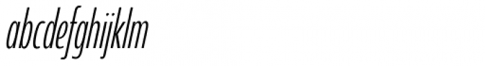 Coegit Compressed Light Italic