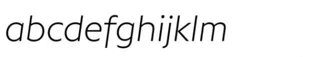 Compasso Extra Light Italic
