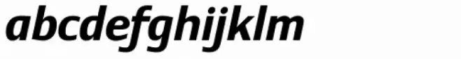 Contra Sans Bold Italic