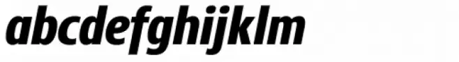 Core Sans N 77 Cn ExtraBold Italic