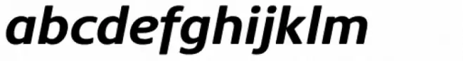 Core Sans NR 65 Bold Italic