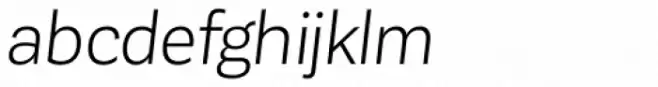 Corporative Sans Book Italic