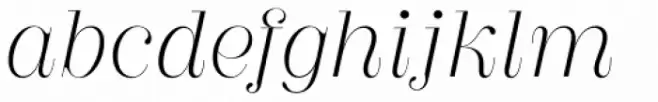 Couturier Poster Light Italic