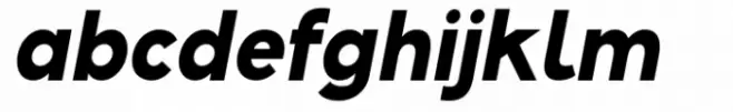 Crox Black Compact Italic