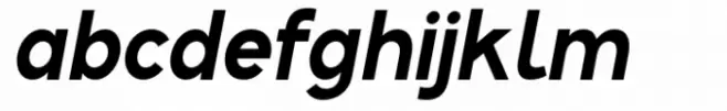 Crox Bold Compact Italic