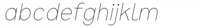 Crox Narrow Haireline Italic