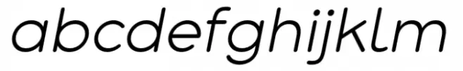 Crox Rounded Light Italic