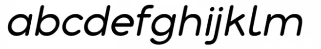Crox Rounded Regular Italic