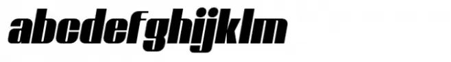 Daimon Extra Bold Italic