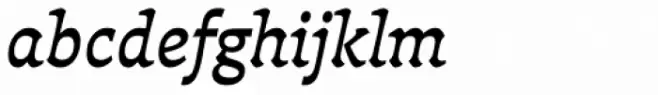 Deberny Text Medium Italic