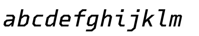 Debugger Medium Italic
