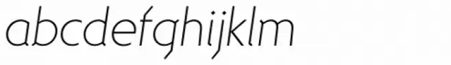Dee Dee Thin Italic