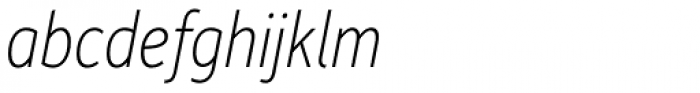Depot New Condensed Thin Italic