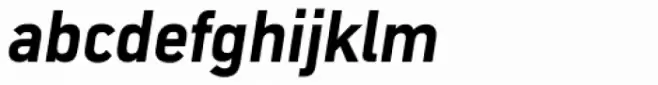 DIN Mittel Bold Italic