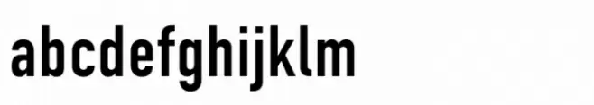 Din Condensed Variable