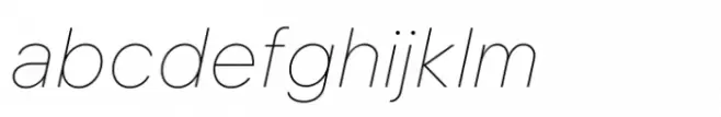 Dortmund Thin Italic
