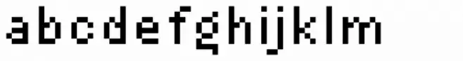 DR Krapka Square Font Size10 px