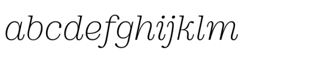 DT Augustina Slab Italic 4 Ul Light
