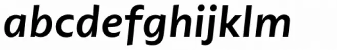 dT Ampla Semi Bold Italic