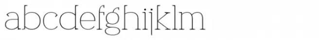Dupont Serif Thin