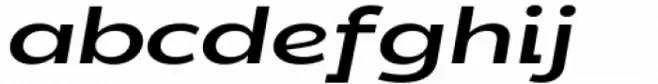 DX Rigraf Semi Bold Extra Expanded Italic