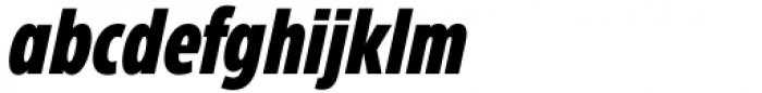 Eastman Condensed Compressed Extrabold Italic