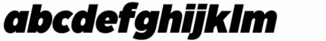Eastman Grotesque Heavy Italic