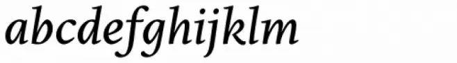 Edita Book Italic